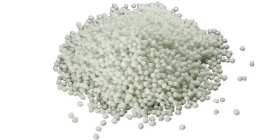 A small stack of granulated chlorine